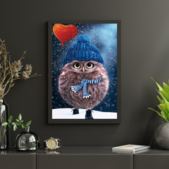 Diamantmalerei Winter Angry Bird - SEOS Shop ®