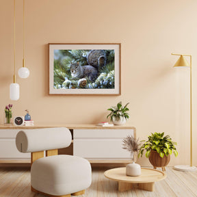 Diamantmalerei Winter Süßes Eichhörnchen - SEOS Shop ®