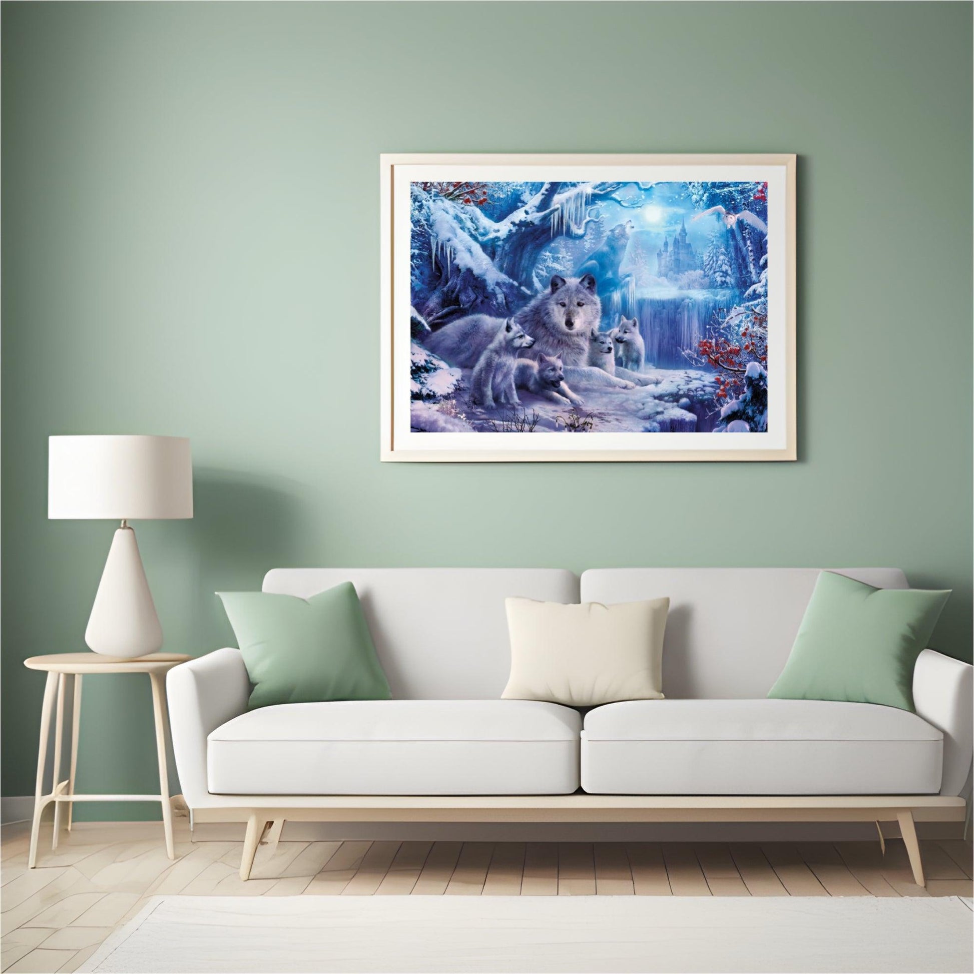 Diamantmalerei Winterwolf - SEOS Shop ®