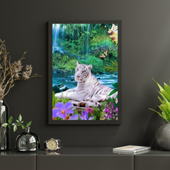 Diamantmalerei Weißer Tiger - SEOS Shop ®