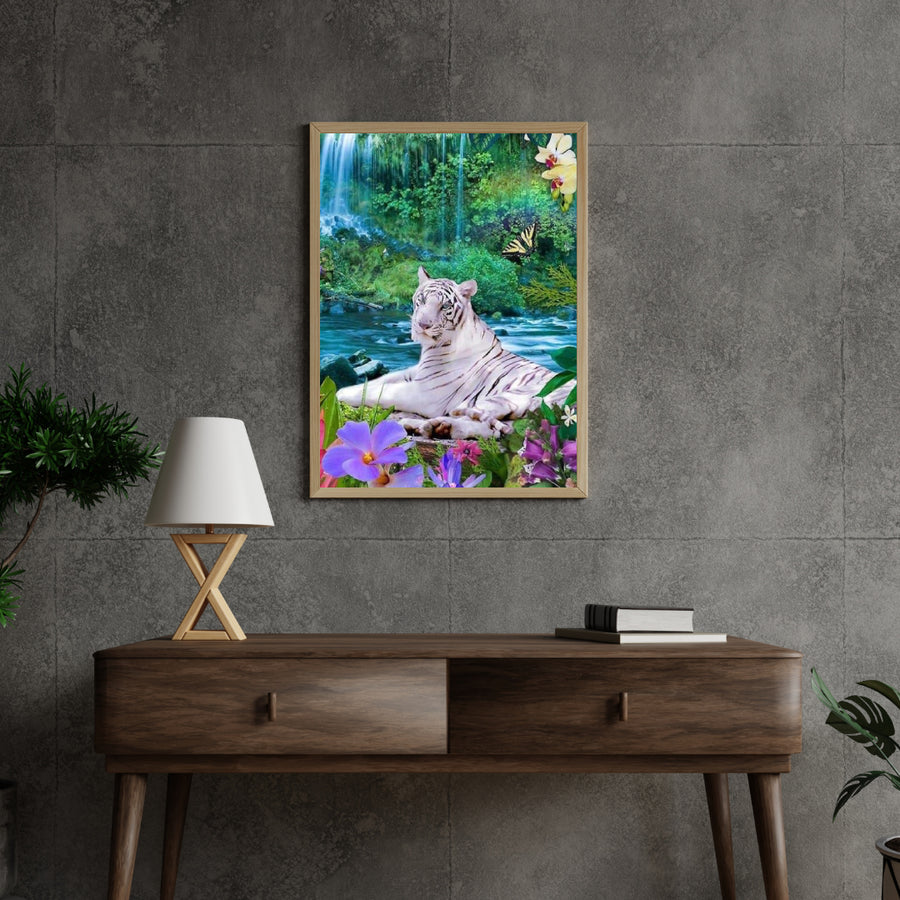 Diamantmalerei Weißer Tiger - SEOS Shop ®