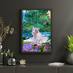 Diamantmalerei Weißer Tiger - SEOS Shop ®
