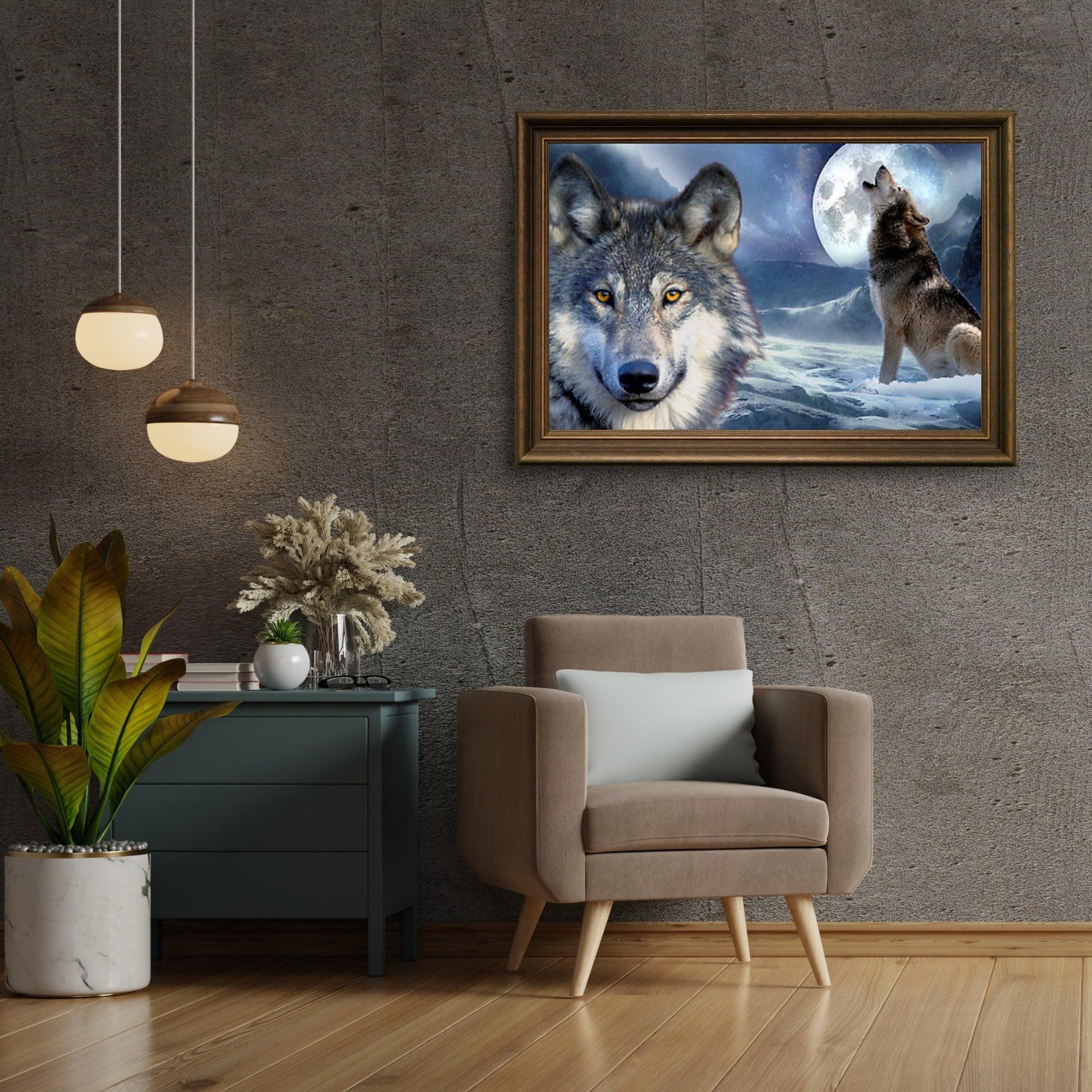Diamond Painting Wolf Roar - SEOS Shop ®