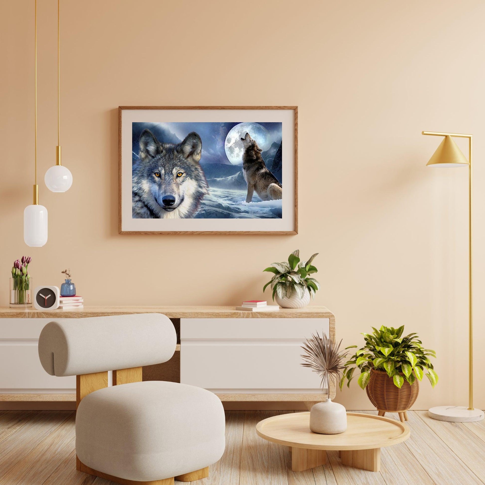 Diamond Painting Wolf Roar - SEOS Shop ®