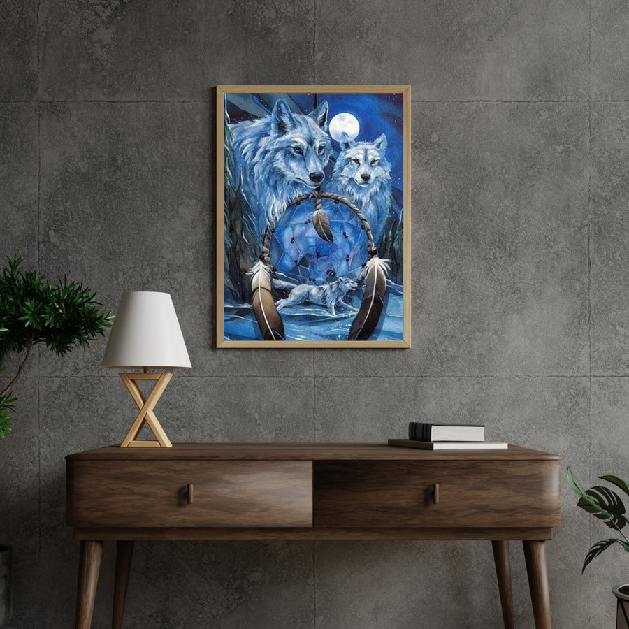 Diamond Painting Wölfe Traumfänger - SEOS Shop ®