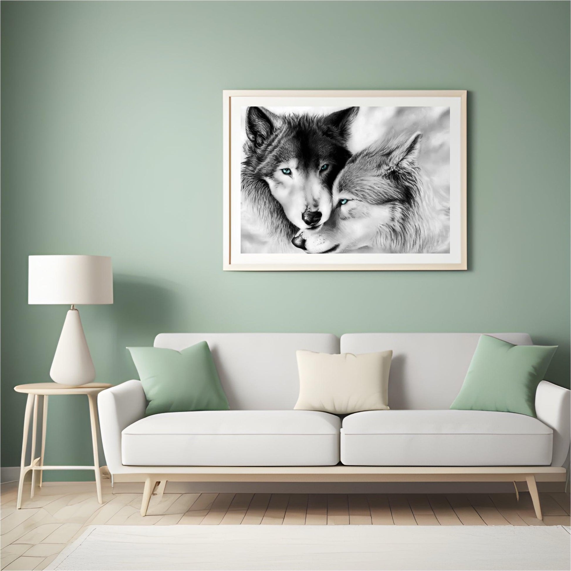 Diamantmalerei Wolfspaar - SEOS Shop®