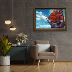 Diamantmalerei Segelboot - SEOS Shop ®