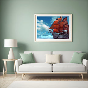 Diamantmalerei Segelboot - SEOS Shop ®