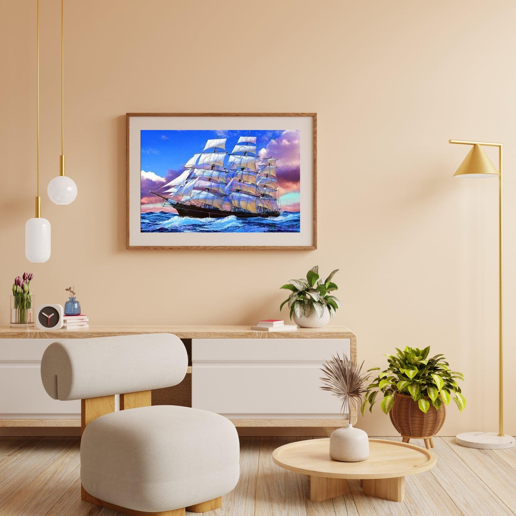 Diamantmalerei Segelboot - SEOS Shop ®