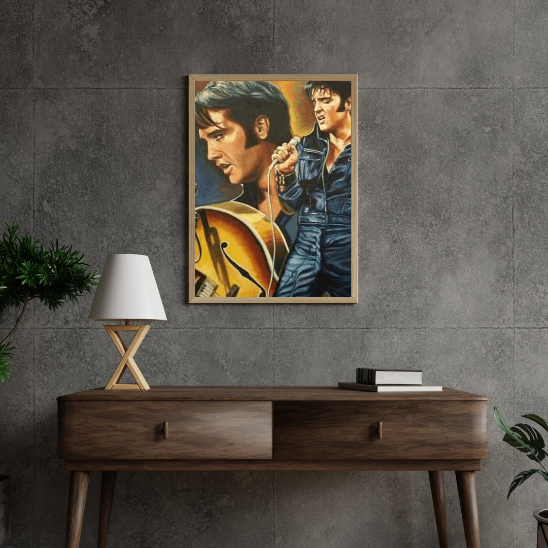Diamantmalerei singender Elvis Presley - SEOS Shop ®