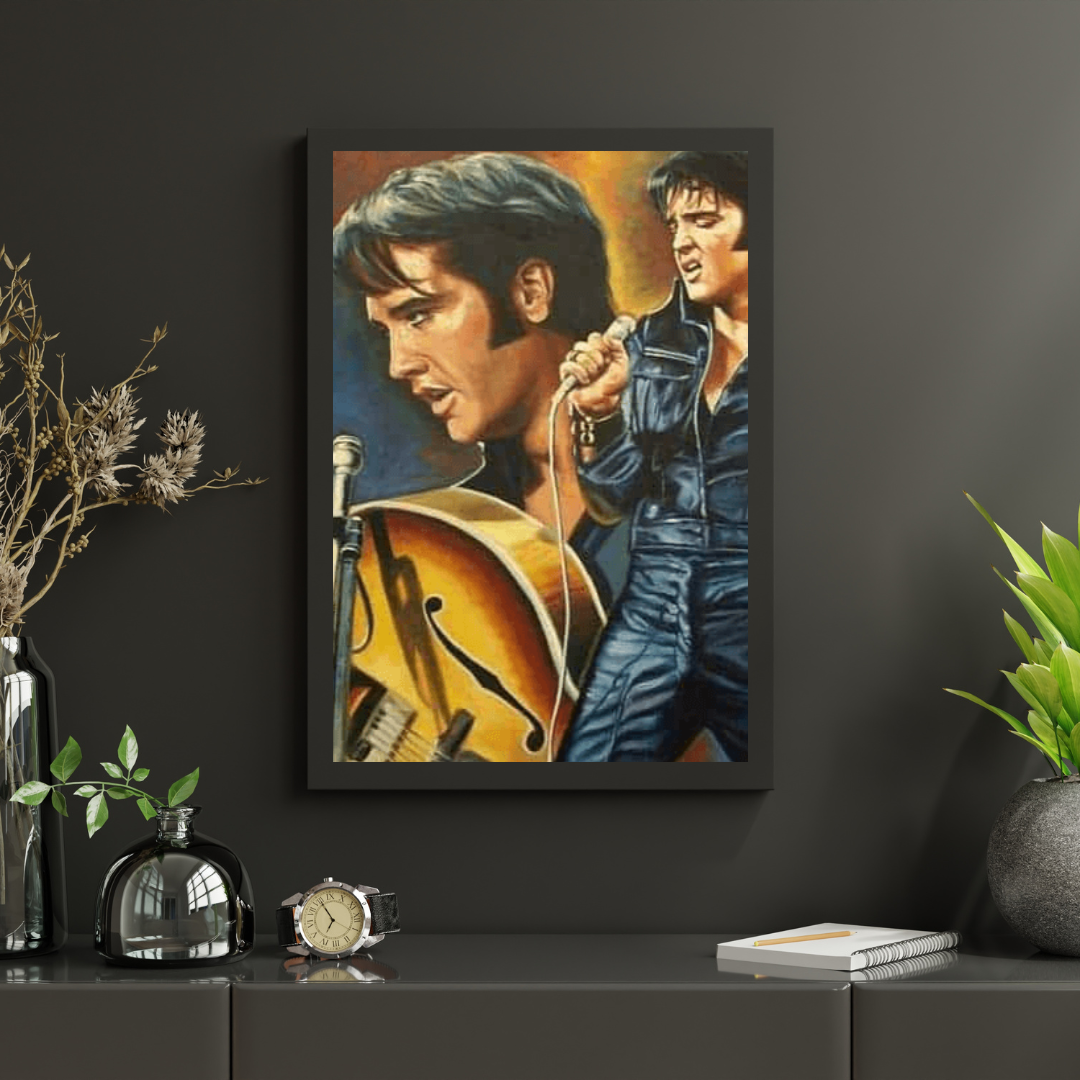Diamantmalerei singender Elvis Presley - SEOS Shop ®