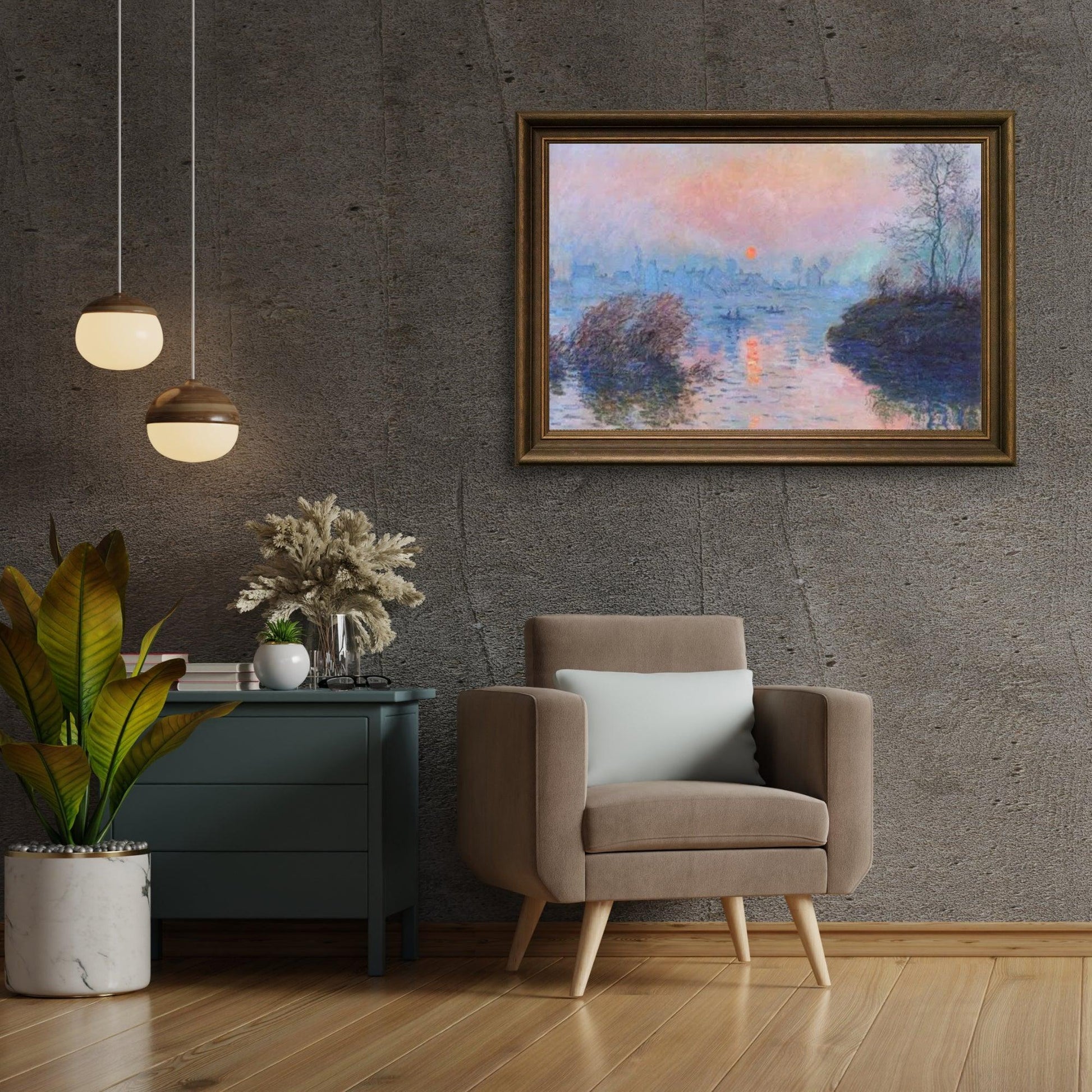 Diamond Painting Sonnenuntergang an der Seine - SEOS Shop ®
