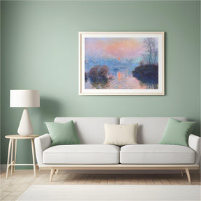 Diamond Painting Sonnenuntergang an der Seine - SEOS Shop ®