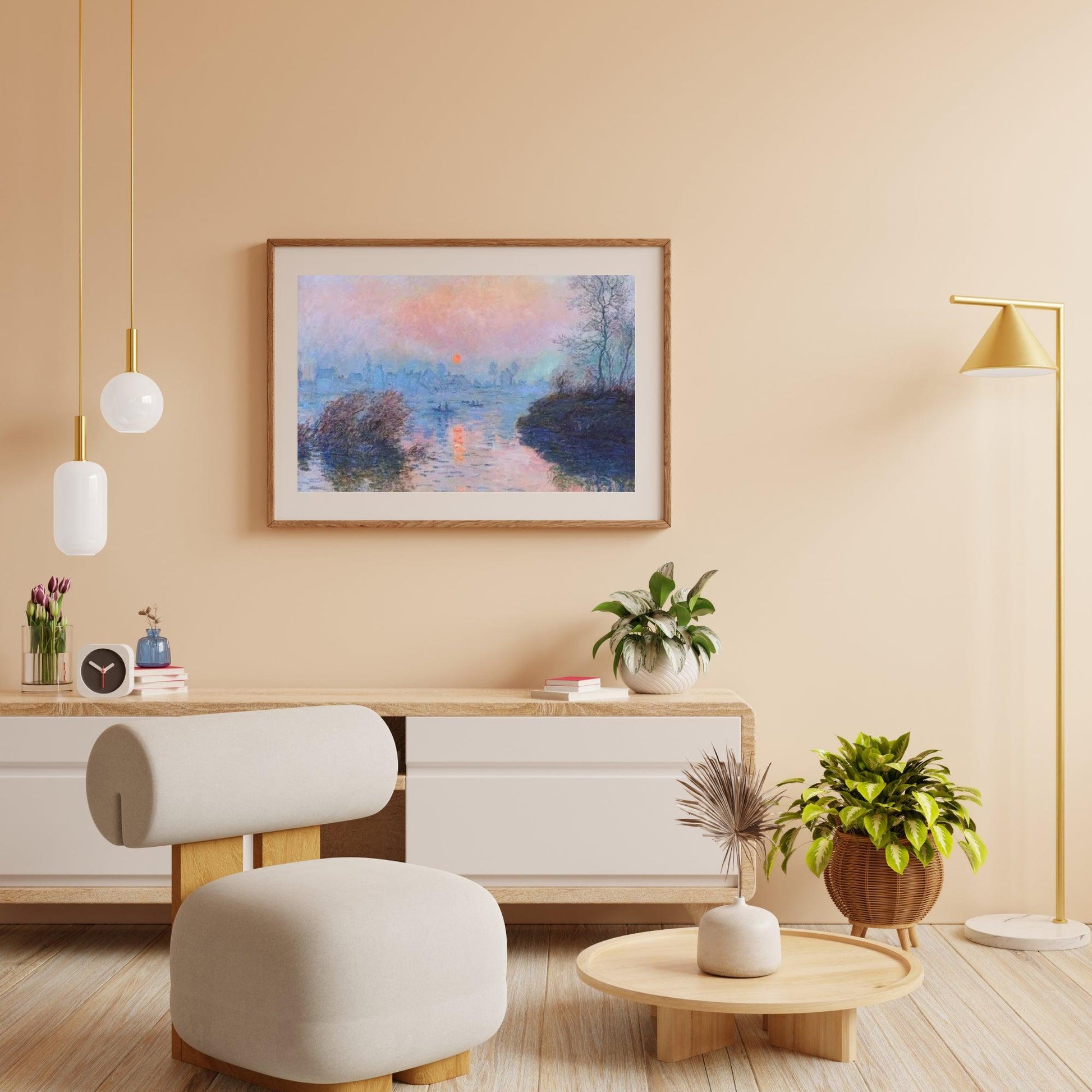 Diamond Painting Sonnenuntergang an der Seine - SEOS Shop ®