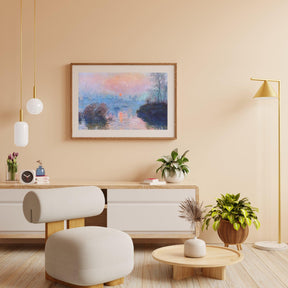 Diamond Painting Sonnenuntergang an der Seine - SEOS Shop ®