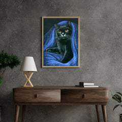Diamantmalerei Schwarze Katze - SEOS Shop ®