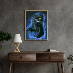 Diamantmalerei Schwarze Katze - SEOS Shop ®