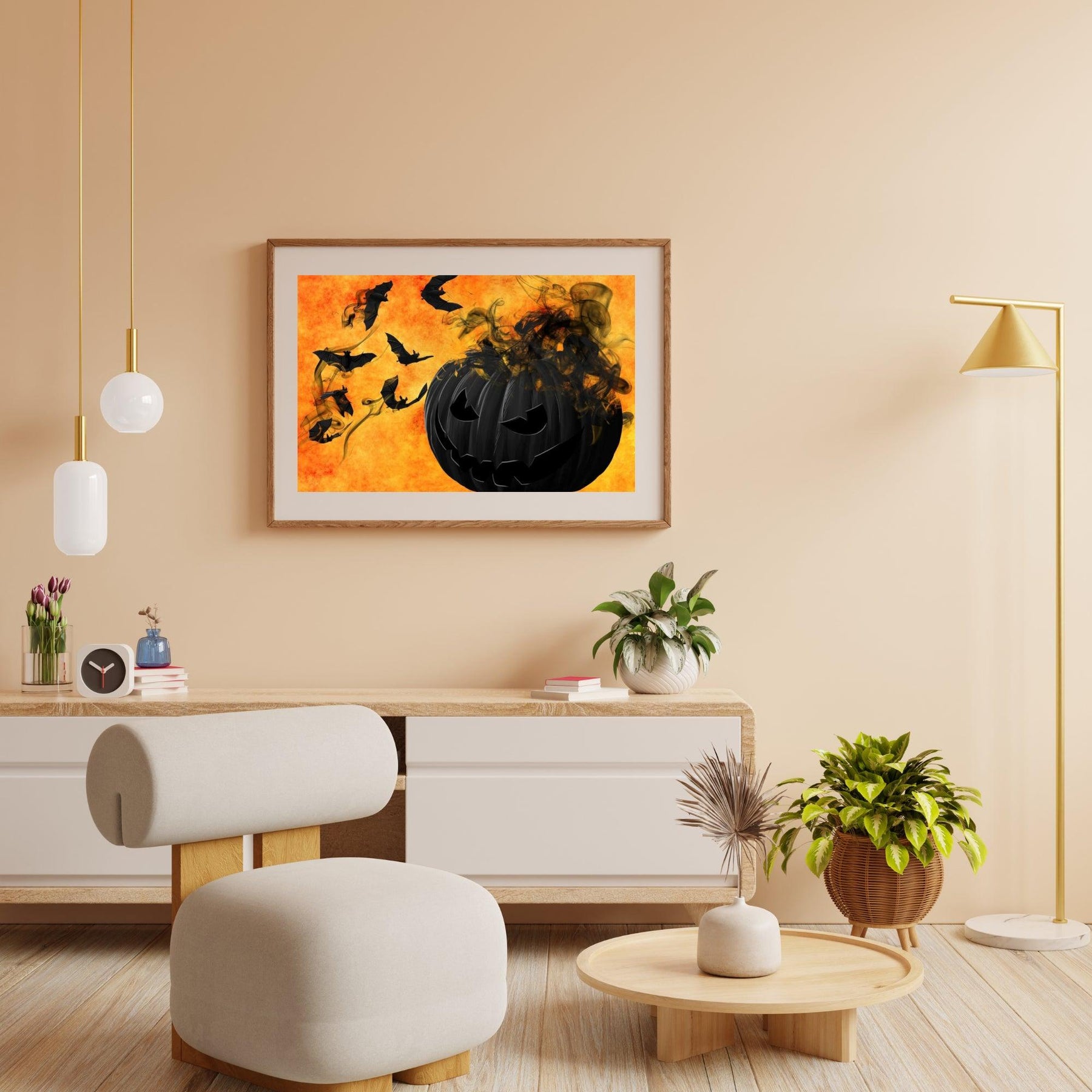 Diamantmalerei Schwarzer Kürbis - SEOS Shop ®