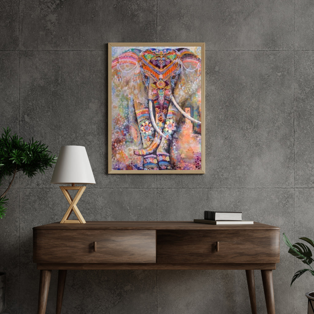 Diamantmalerei Bunter Elefant - SEOS Shop ®