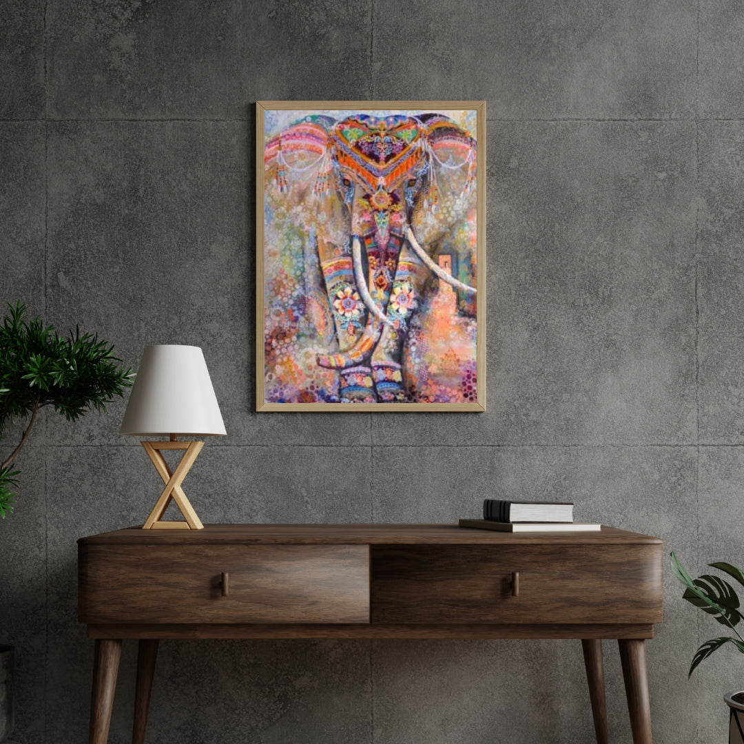 Diamantmalerei Bunter Elefant - SEOS Shop ®