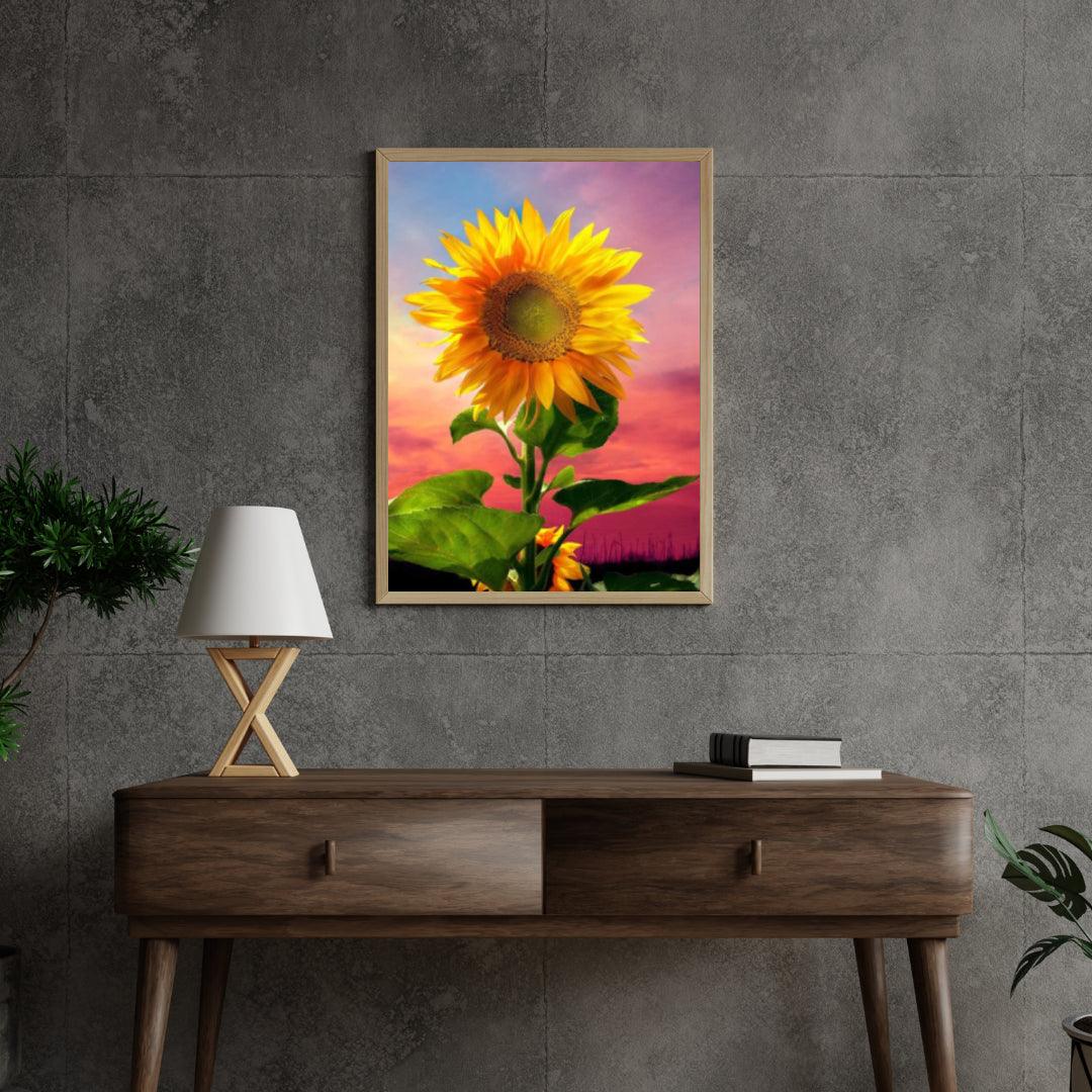 Diamantmalerei - Sonnenblume im Feld - SEOS Shop ® 