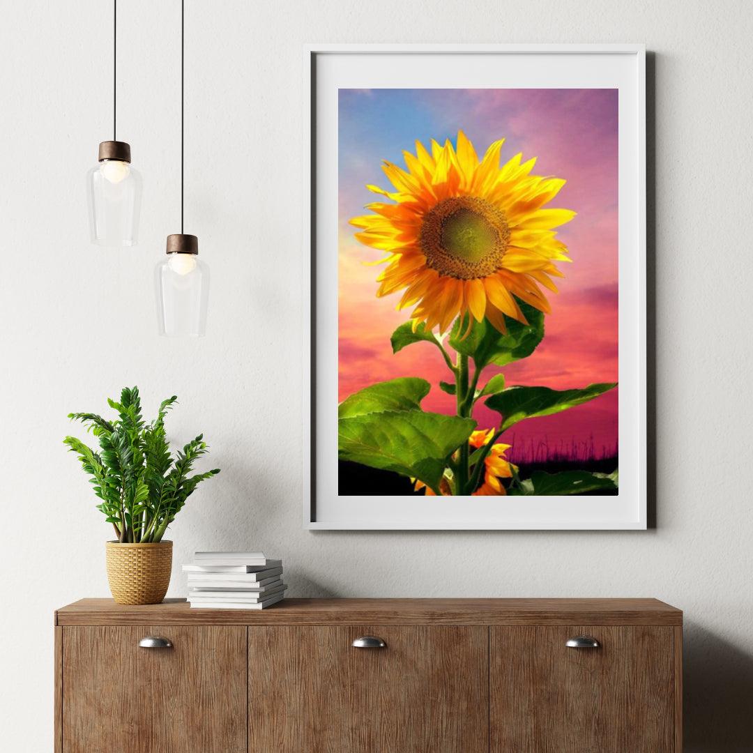 Diamantmalerei - Sonnenblume im Feld - SEOS Shop ® 
