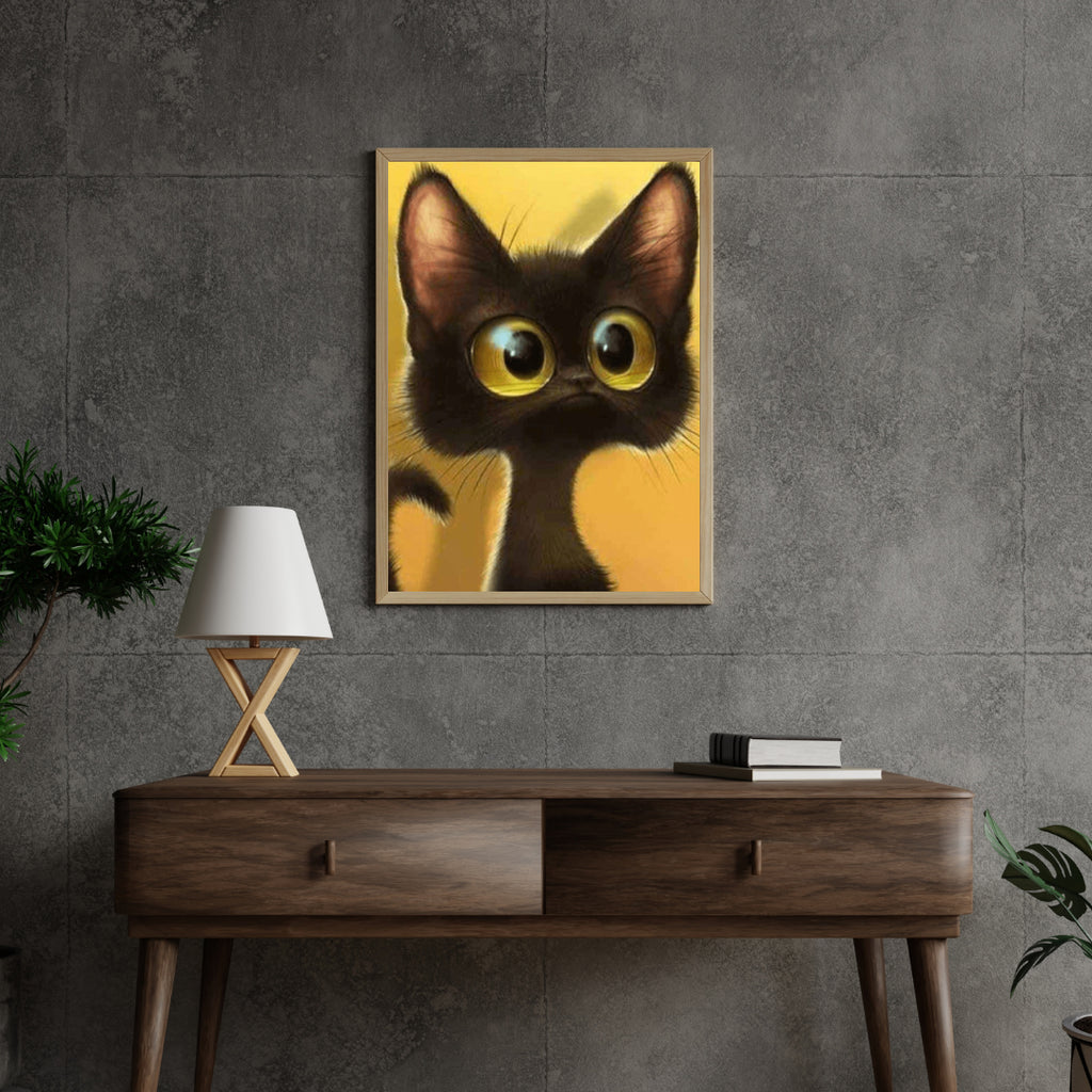 Diamond Painting Kätzchen mit großen Augen - SEOS Shop ®