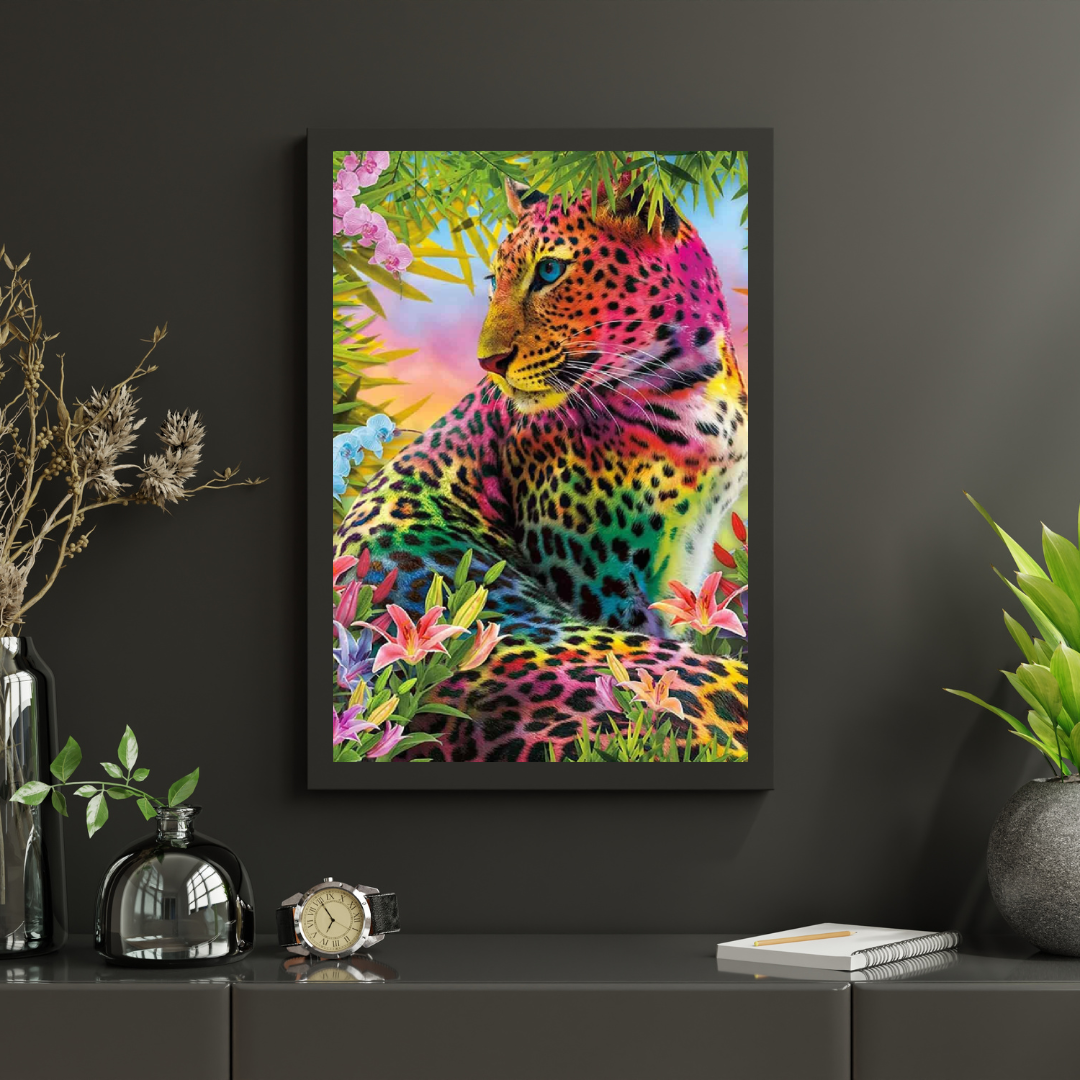 Diamond Painting Leopard farbig - SEOS Shop ®
