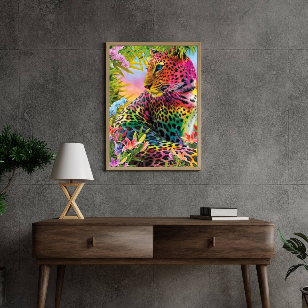Diamond Painting Leopard farbig - SEOS Shop ®