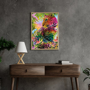 Diamond Painting Leopard farbig - SEOS Shop ®