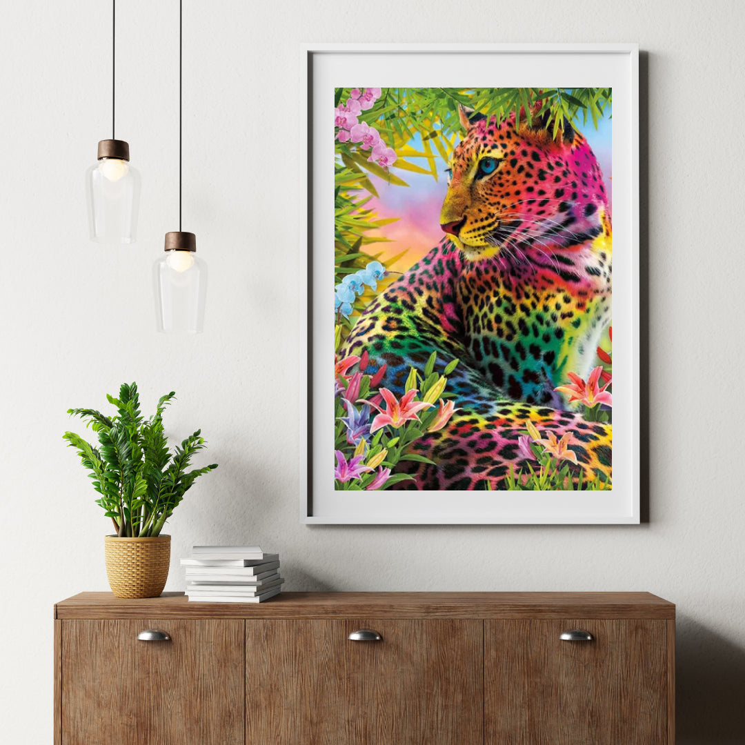 Diamond Painting Leopard farbig - SEOS Shop ®