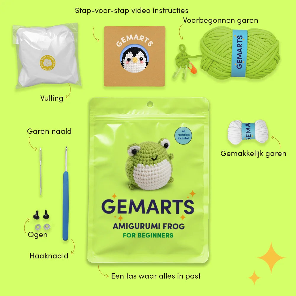 Amigurumi Frosch - Gemarts