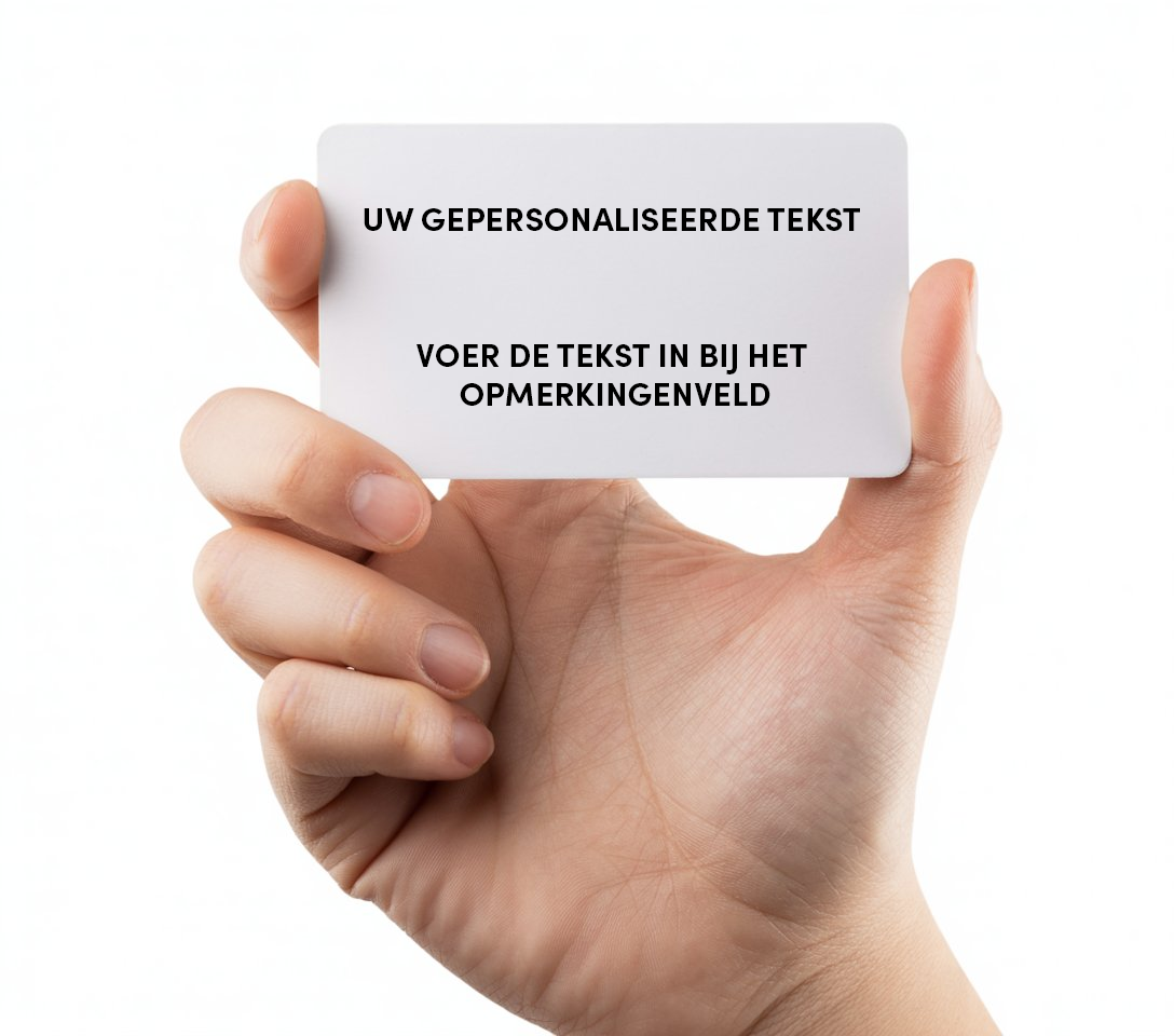 Gepersonaliseerd kaartje