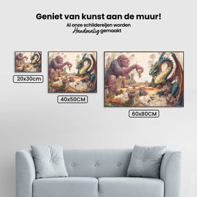Diamond Painting - Riesen- und Drachenschach - SEOS Shop ®