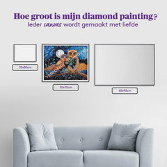 Diamantmalerei „Schöner Sonnenuntergang“, 5-teilig - SEOS Shop ®