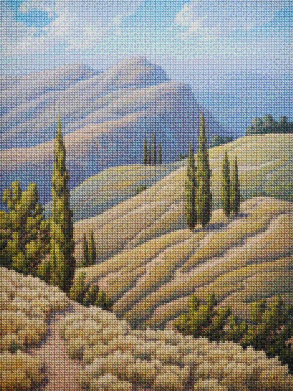Diamantmalerei - Honey Shadow Hills