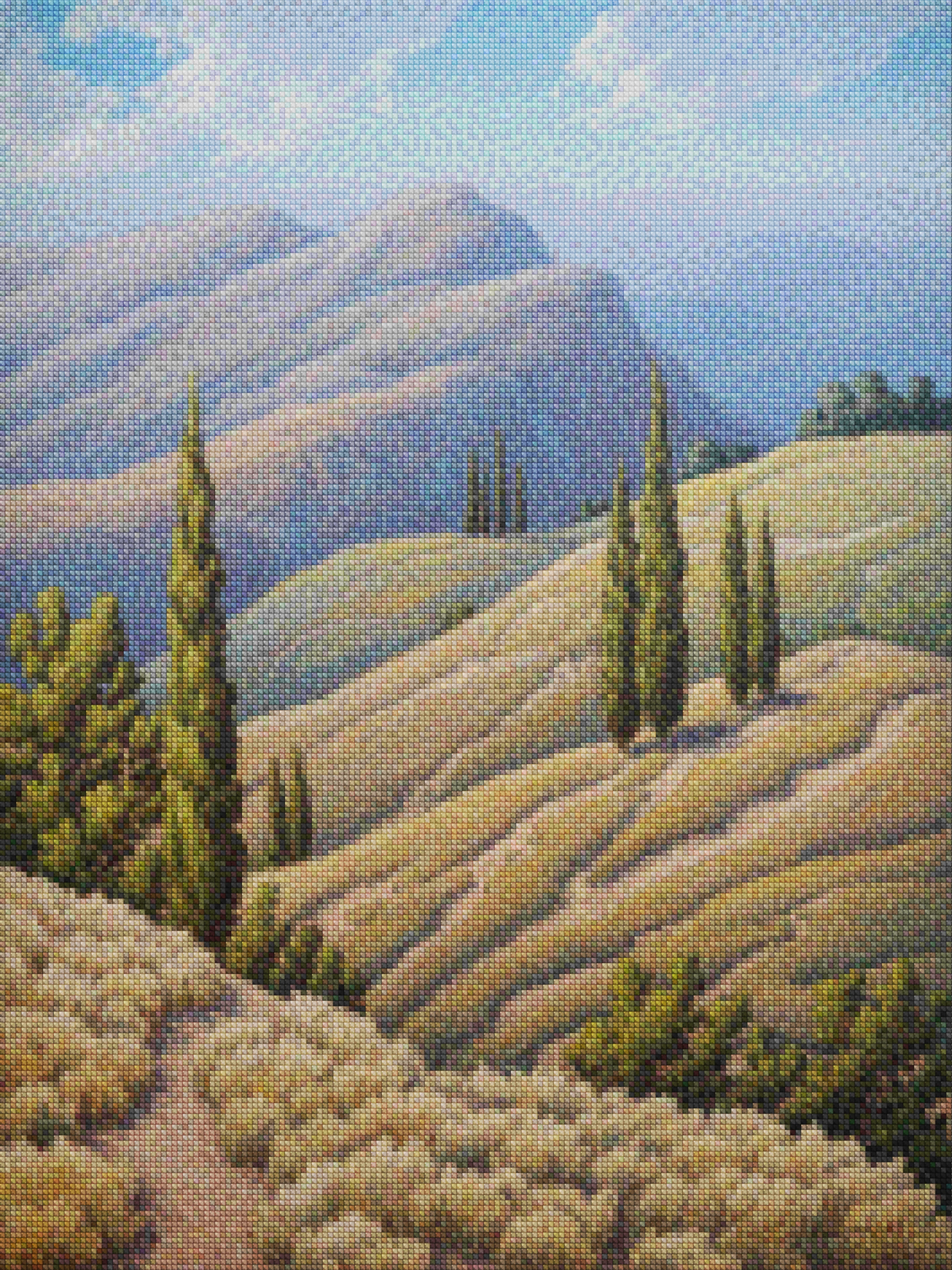 Diamantmalerei - Honey Shadow Hills