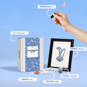 Mini-Meisterwerke – Delfter Blau-Edition (12er-Set)