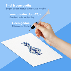 Mini-Meisterwerke – Delfter Blau-Edition (12er-Set)