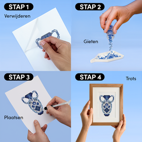 Mini-Meisterwerke – Delfter Blau-Edition (12er-Set)