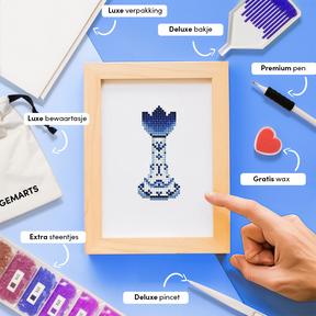 Mini-Meisterwerke – Delfter Blau-Edition (12er-Set)