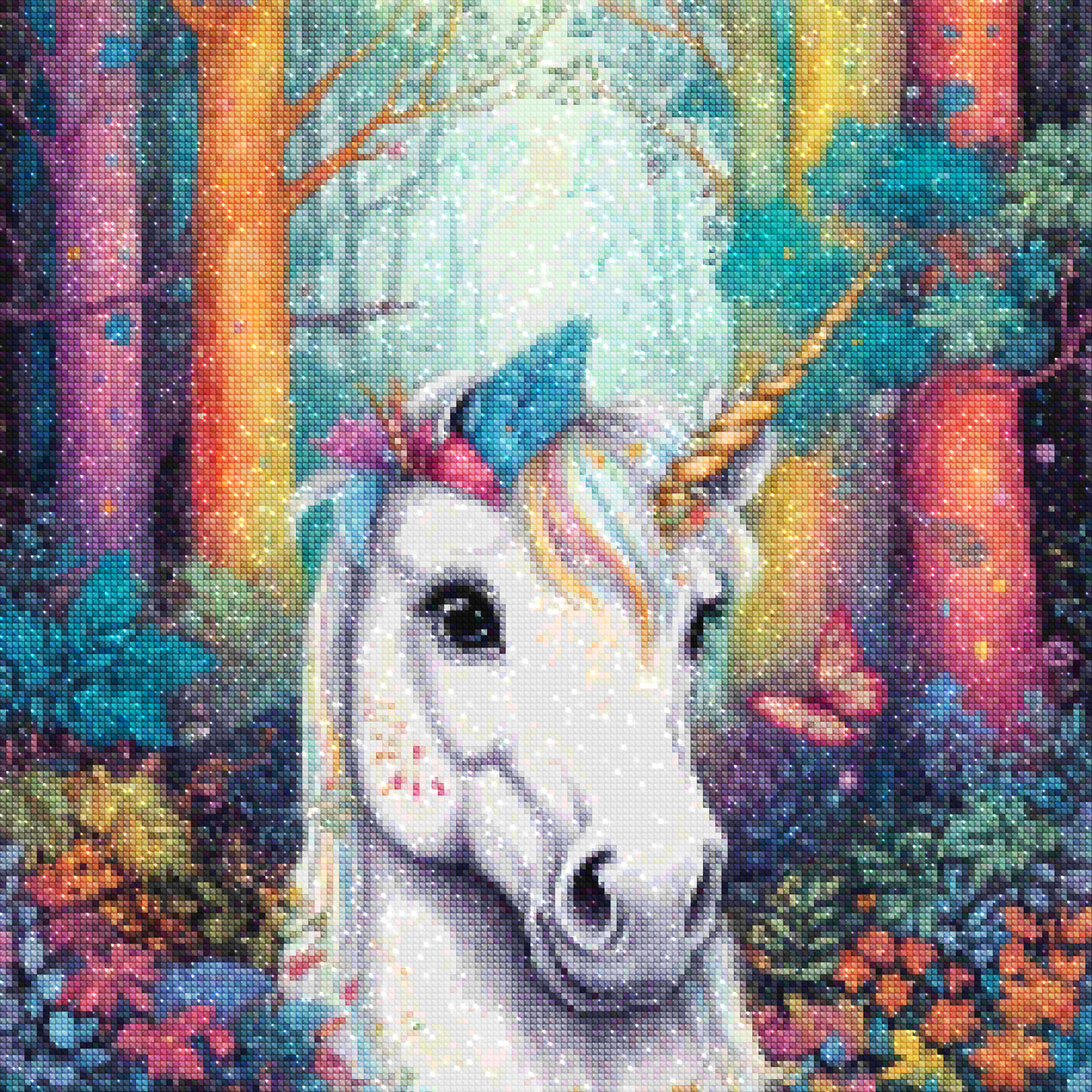 Diamantmalerei - Einhornwald - SEOS Shop ®