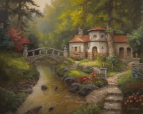 Diamond Painting - Waldhütte - SEOS Shop ®