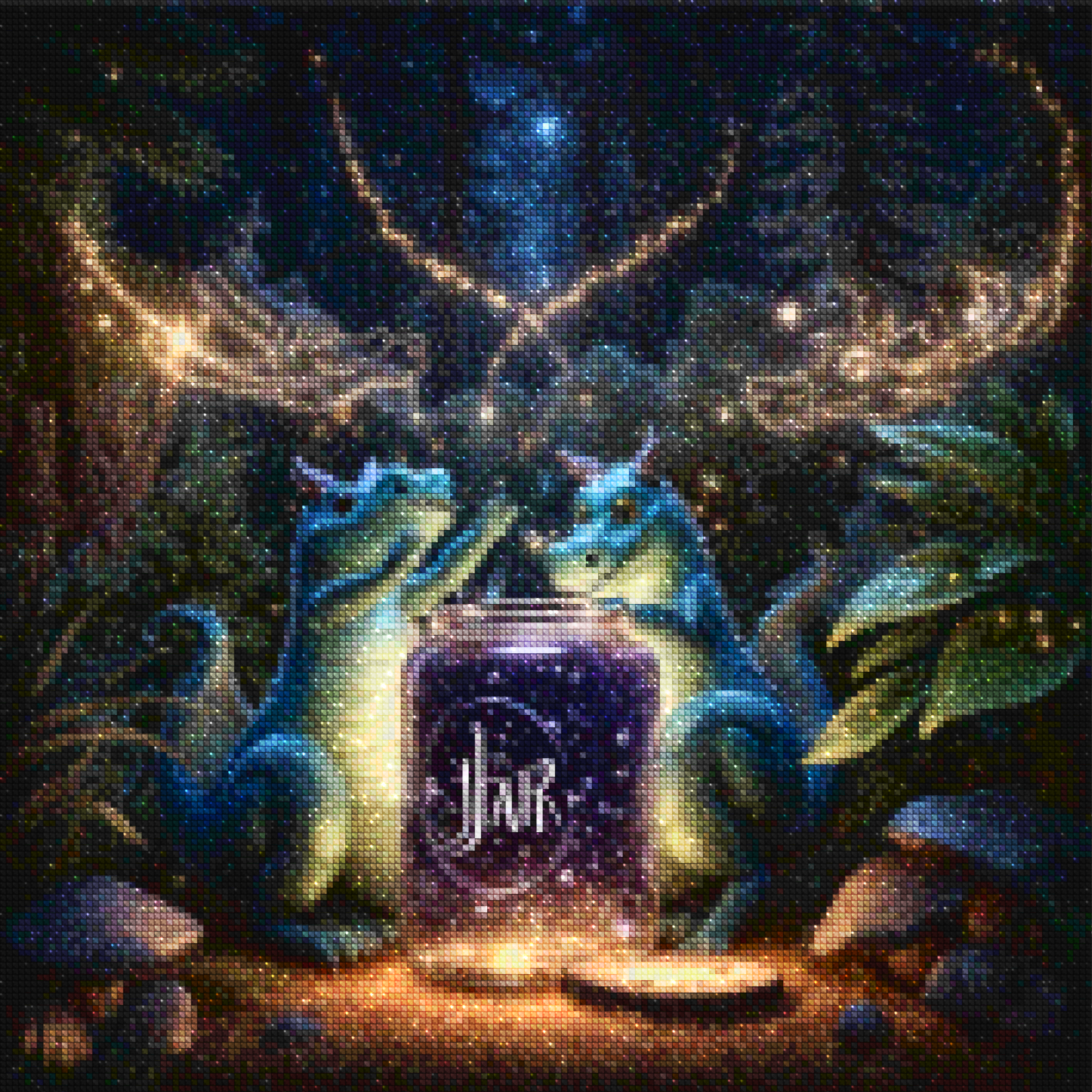 Diamantmalerei - Magischer Drachentopf - SEOS Shop ®