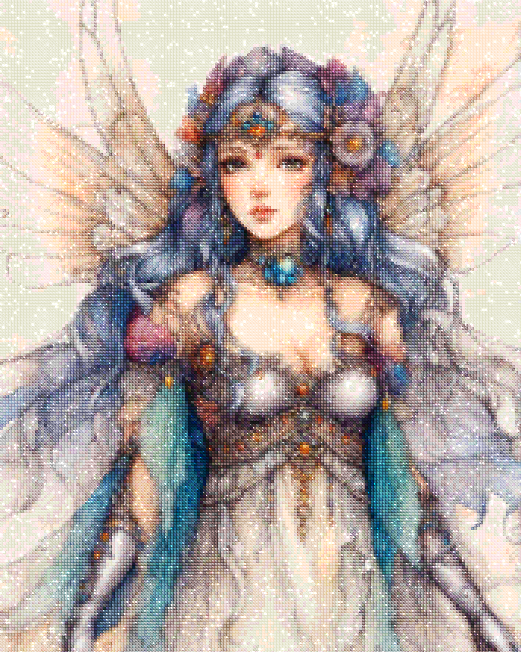 Diamantmalerei - Feenkriegerin - SEOS Shop ®