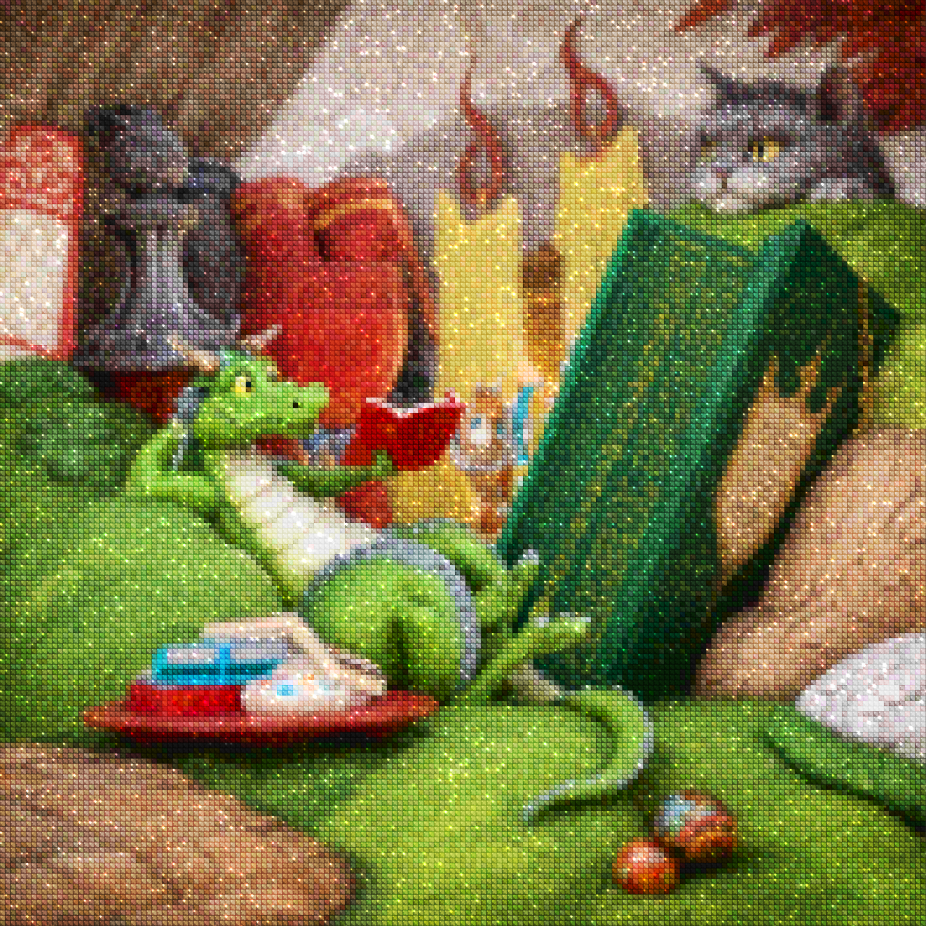 Diamantmalerei - Drachenbuch V1 - SEOS Shop ®