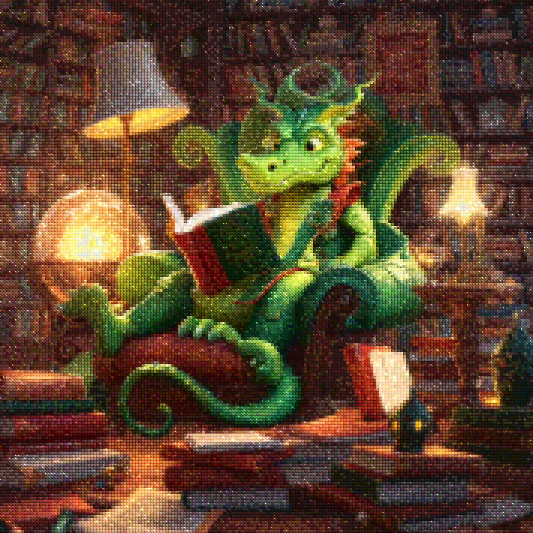 Diamantmalerei - Drachenbuch V2 - SEOS Shop ®