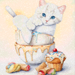 Diamantmalerei - Kitty Candies - SEOS Shop ®