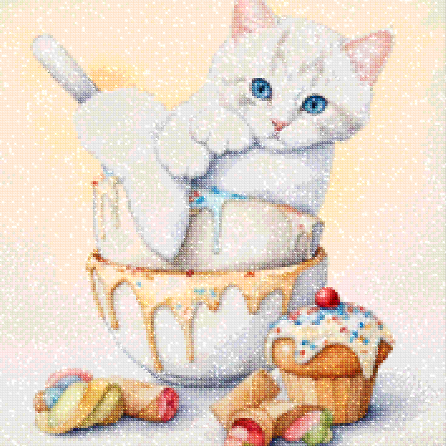 Diamantmalerei - Kitty Candies - SEOS Shop ®