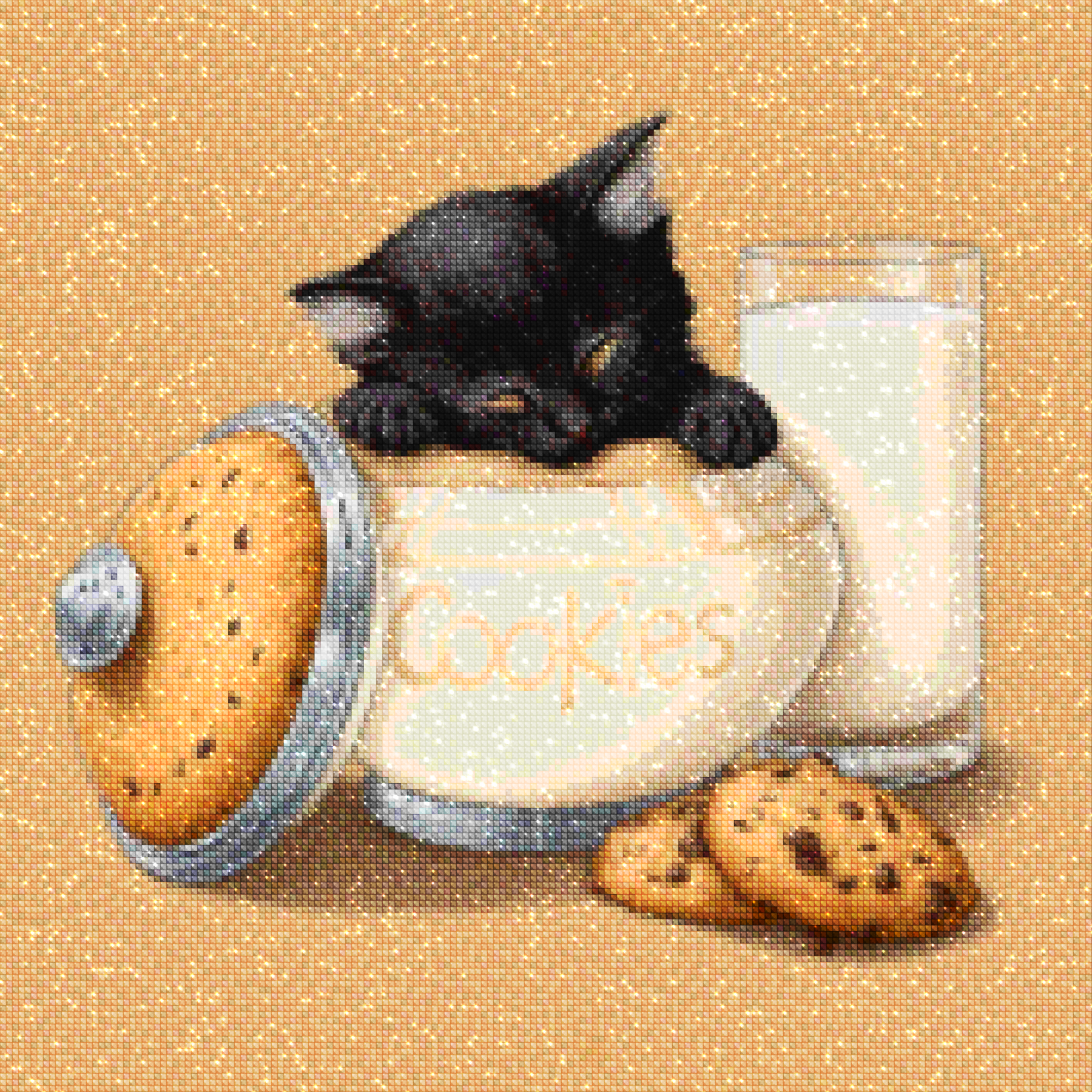 Diamantmalerei - Kekskatze - SEOS Shop ®